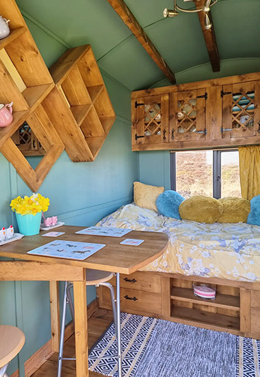 Shepherd's Huts in the Peak District - Unique Getaways on the Staffordshire & Cheshire Boarder by Avona Escapes