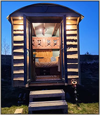 Shepherd's Huts in the Peak District - A Rustic Couples Retreat in Stafforshire